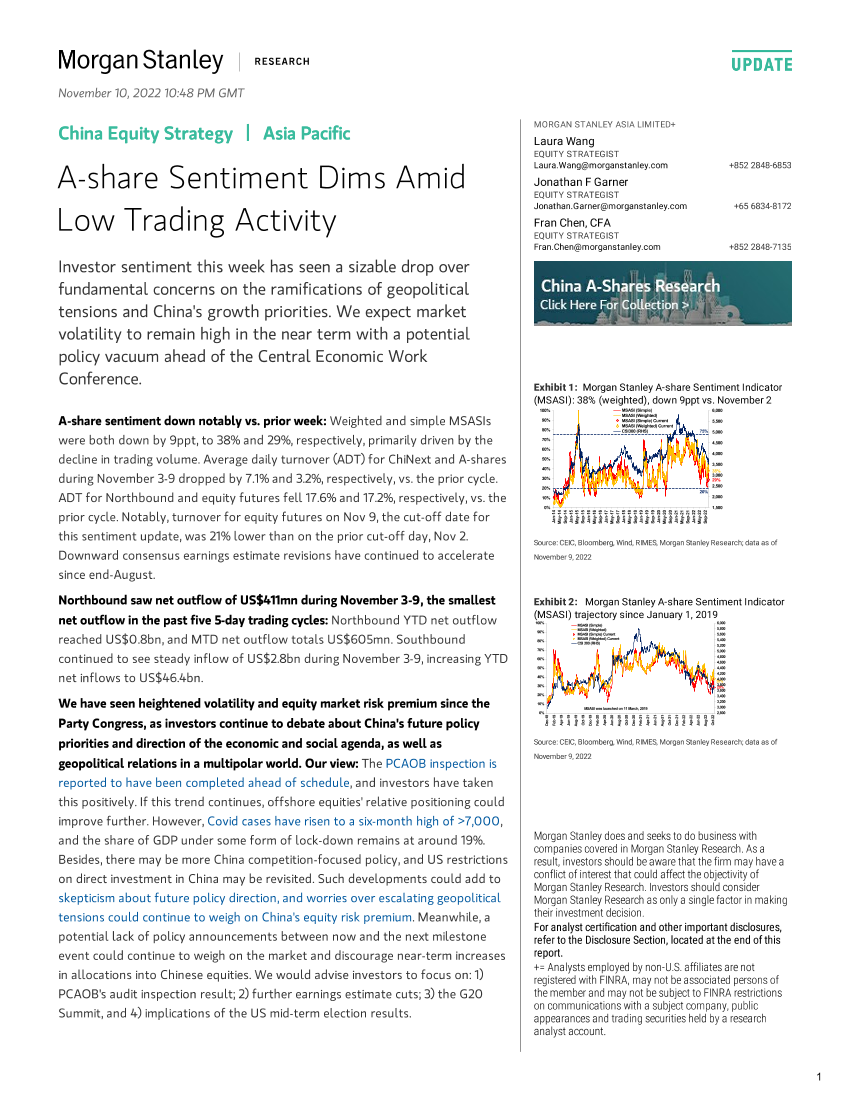 Morgan Stanley-China Equity Strategy A-share Sentiment Dims Amid Low Tradi...-99167734Morgan Stanley-China Equity Strategy A-share Sentiment Dims Amid Low Tradi...-99167734_1.png